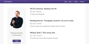 موقع IELTS Simon