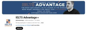 قناة IELTS Advantage